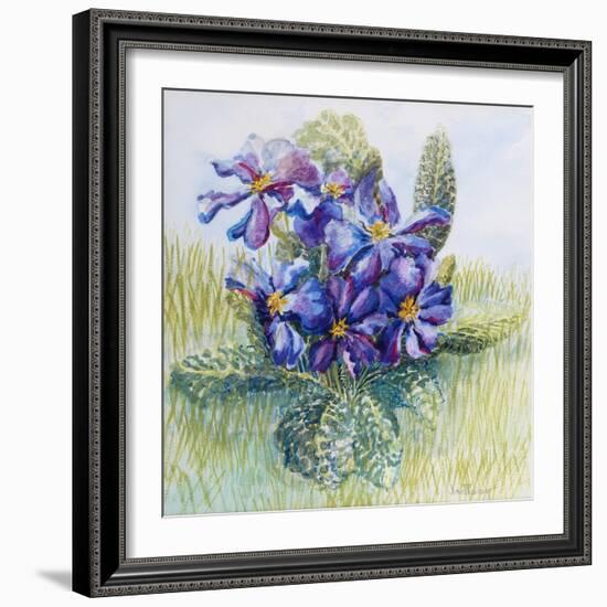 The Mauve Primrose 2000-Joan Thewsey-Framed Giclee Print