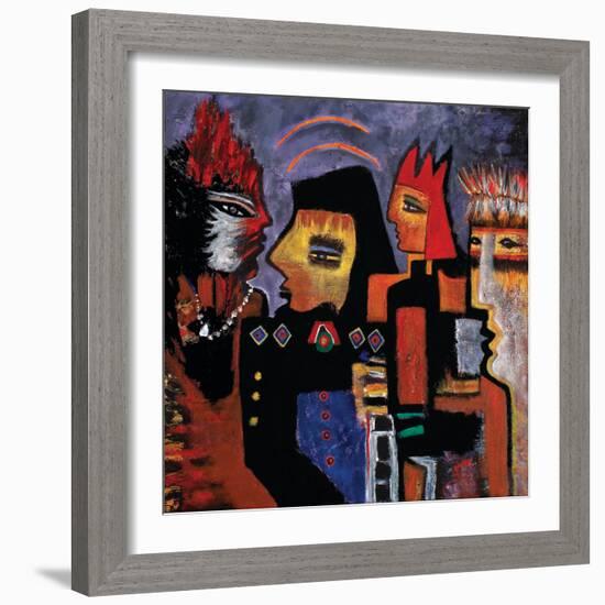 The Mavericks, 2010-Carolyn Mary Kleefeld-Framed Giclee Print