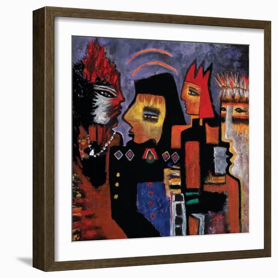 The Mavericks, 2010-Carolyn Mary Kleefeld-Framed Giclee Print