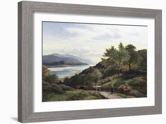 The Mawddarn Valley and Estuary, North Wales-Sidney Richard Percy-Framed Giclee Print