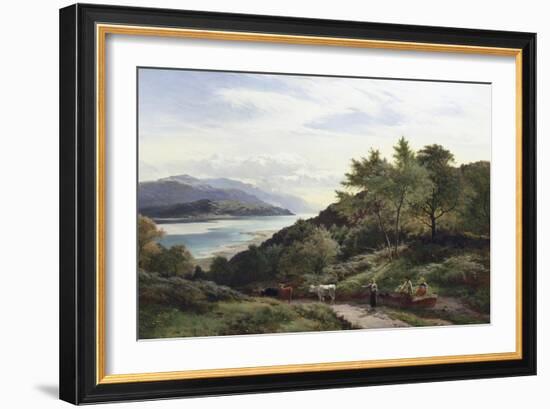 The Mawddarn Valley and Estuary, North Wales-Sidney Richard Percy-Framed Giclee Print