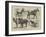 The May Horse Procession at Newcastle-null-Framed Giclee Print