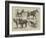 The May Horse Procession at Newcastle-null-Framed Giclee Print