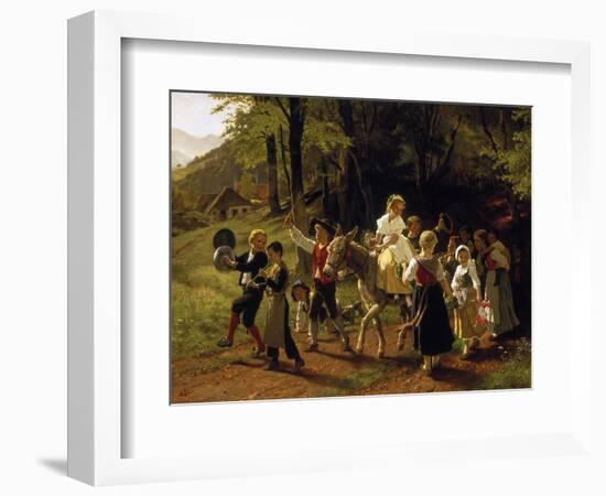 The May Queen, 1867-Hubert Salentin-Framed Giclee Print