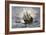 The Mayflower Bringing the First Colonists to Massachusetts-null-Framed Giclee Print