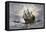 The Mayflower Bringing the First Colonists to Massachusetts-null-Framed Premier Image Canvas