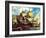 The Mayflower Leaves Plymouth-McConnell-Framed Giclee Print