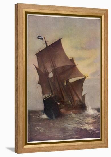 The Mayflower-Marshall Johnson-Framed Premier Image Canvas
