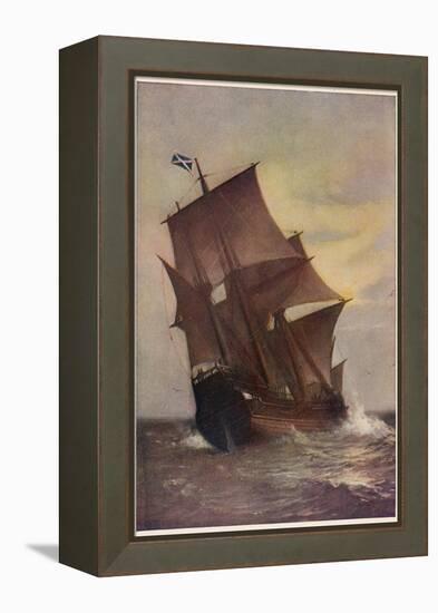 The Mayflower-Marshall Johnson-Framed Premier Image Canvas