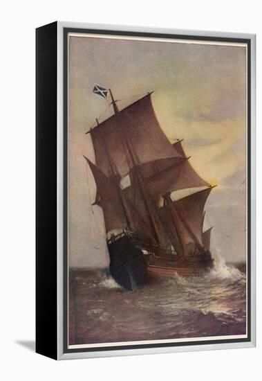 The Mayflower-Marshall Johnson-Framed Premier Image Canvas