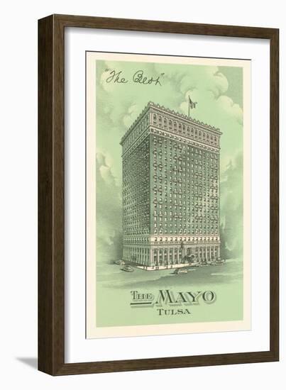 The Mayo Hotel, Tulsa, Oklahoma-null-Framed Art Print