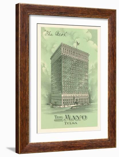 The Mayo Hotel, Tulsa, Oklahoma-null-Framed Art Print