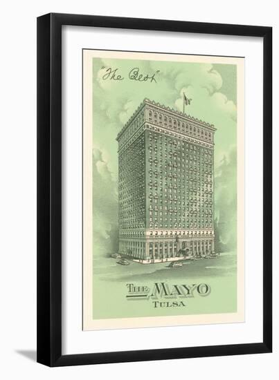 The Mayo Hotel, Tulsa, Oklahoma-null-Framed Art Print