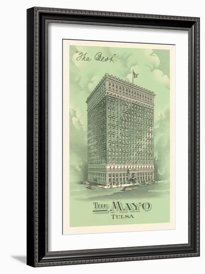 The Mayo Hotel, Tulsa, Oklahoma-null-Framed Art Print