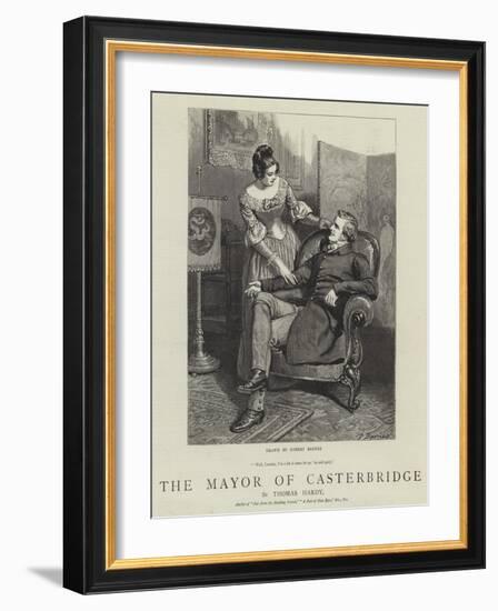 The Mayor of Casterbridge-Robert Barnes-Framed Giclee Print