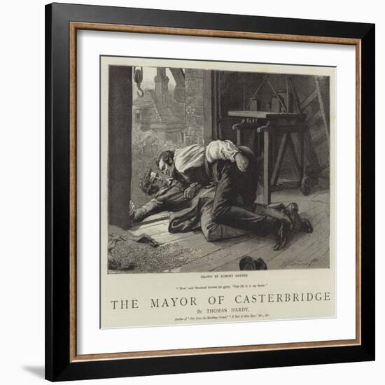 The Mayor of Casterbridge-Robert Barnes-Framed Giclee Print