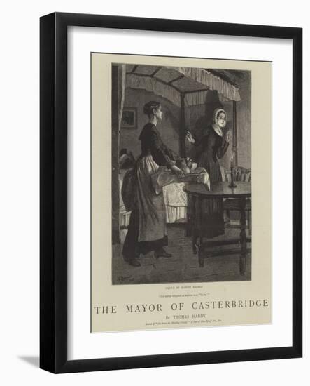 The Mayor of Casterbridge-Robert Barnes-Framed Giclee Print