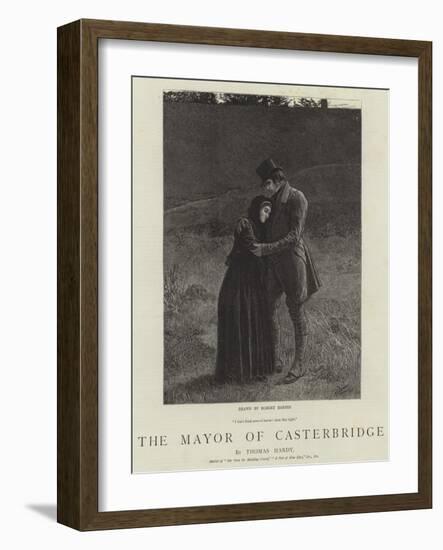 The Mayor of Casterbridge-Robert Barnes-Framed Giclee Print