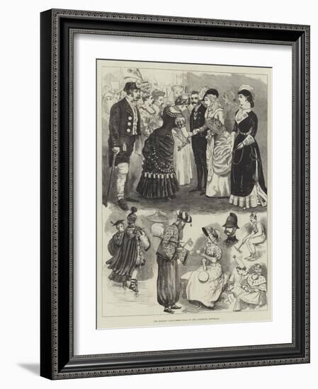 The Mayor's Fancy-Dress Ball at the Liverpool Townhall-Alfred Courbould-Framed Giclee Print