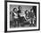 The Mcdougall Family Posing for a Portrait in their Home-William Vandivert-Framed Photographic Print