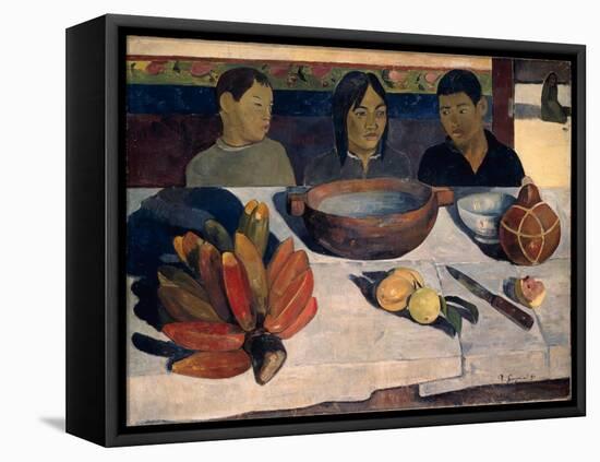 The Meal (Banana), 1891-Paul Gauguin-Framed Premier Image Canvas