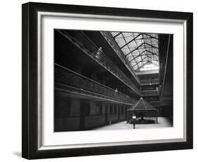 The Mecca, Constructed in 1875 in the Slums of Chicago's South Side-Gordon Coster-Framed Photographic Print