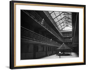 The Mecca, Constructed in 1875 in the Slums of Chicago's South Side-Gordon Coster-Framed Photographic Print