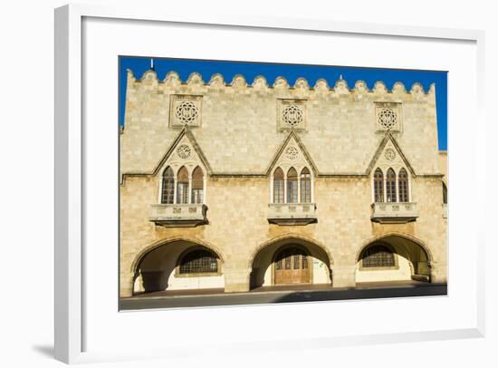 The Medieval Old Town, City of Rhodes, Rhodes, Dodecanese Islands, Greek Islands, Greece-Michael Runkel-Framed Photographic Print