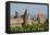 The Medieval Walled Town of Carcassonne, Languedoc-Roussillon, France, Europe-Martin Child-Framed Premier Image Canvas