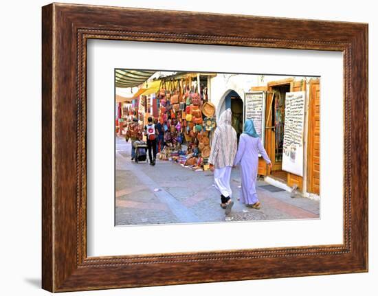 The Medina, Rabat, Morocco, North Africa, Africa-Neil Farrin-Framed Photographic Print