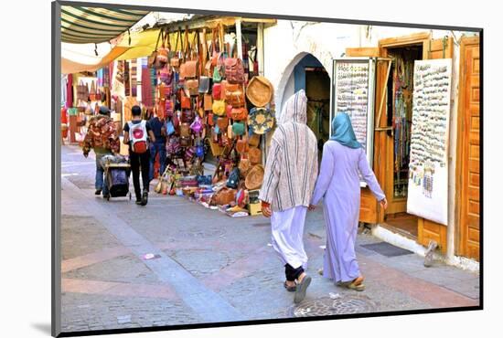 The Medina, Rabat, Morocco, North Africa, Africa-Neil Farrin-Mounted Photographic Print