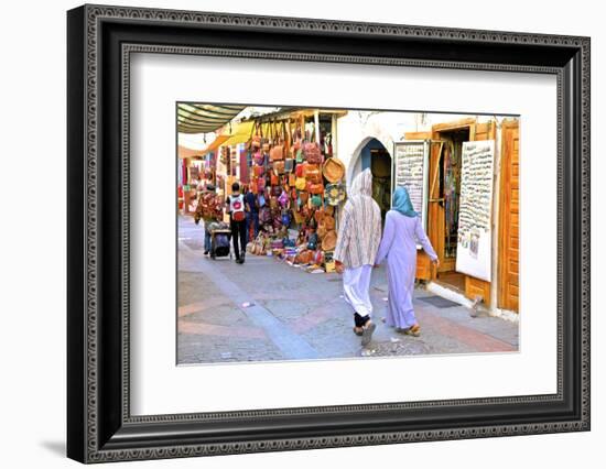 The Medina, Rabat, Morocco, North Africa, Africa-Neil Farrin-Framed Photographic Print