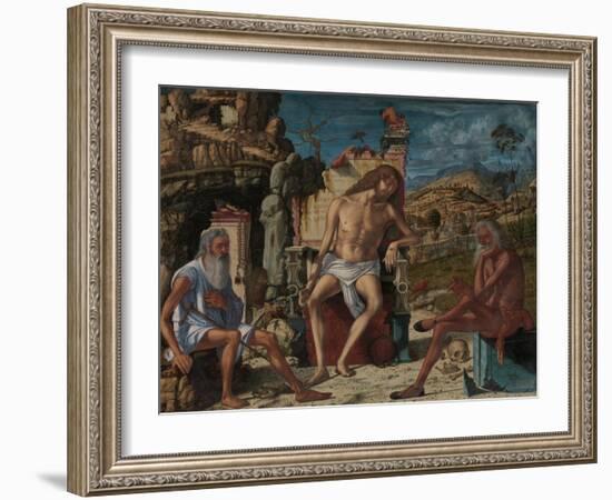 The Meditation on the Passion, c.1490-Vittore Carpaccio-Framed Giclee Print