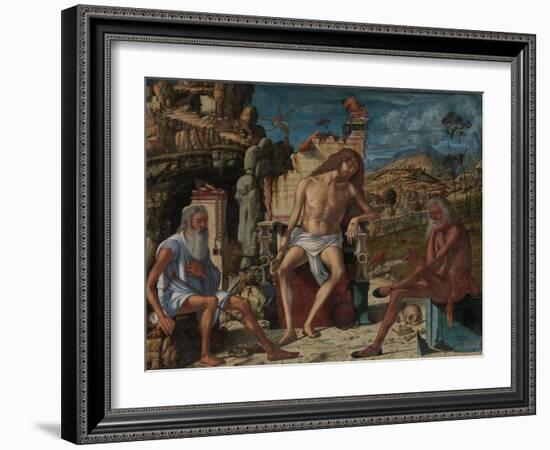 The Meditation on the Passion, c.1490-Vittore Carpaccio-Framed Giclee Print