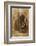 The Medium Stainton Moses, with Mrs Speer and an Unidentified Spirit Figure-null-Framed Photographic Print