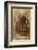 The Medium Stainton Moses, with Mrs Speer and an Unidentified Spirit Figure-null-Framed Photographic Print