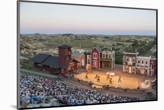 The Medora Musical Theatre in Medora, North Dakota, USA-Chuck Haney-Mounted Photographic Print