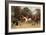 The Meet at the Manor House, 1908-Heywood Hardy-Framed Giclee Print