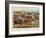 The Meet', Plate I from 'Fox Hunting', 1838 (Hand-Coloured Aquatint)-Charles Hunt-Framed Giclee Print