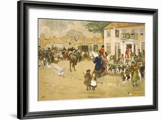 The Meet-Albert Ludovici-Framed Premium Giclee Print