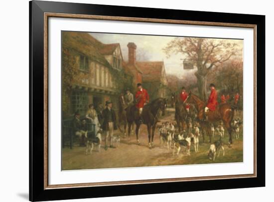 The Meet-Heywood Hardy-Framed Giclee Print