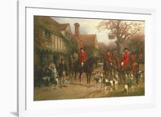 The Meet-Heywood Hardy-Framed Giclee Print