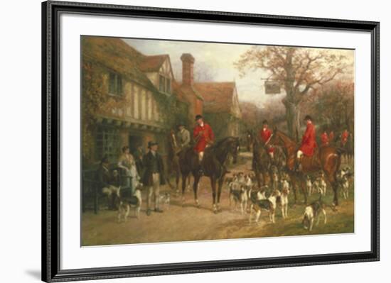 The Meet-Heywood Hardy-Framed Giclee Print