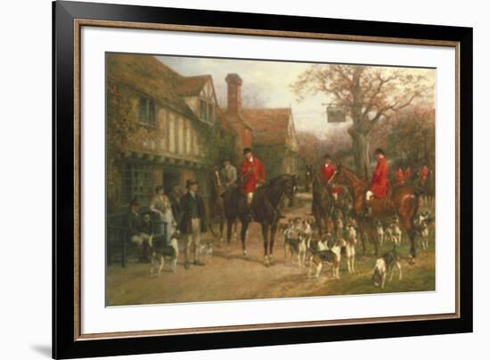 The Meet-Heywood Hardy-Framed Giclee Print