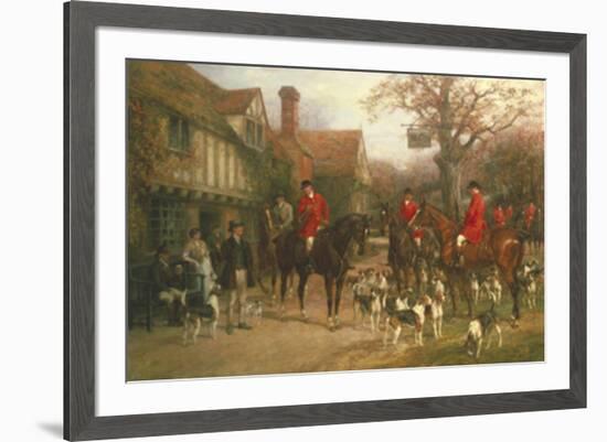 The Meet-Heywood Hardy-Framed Giclee Print