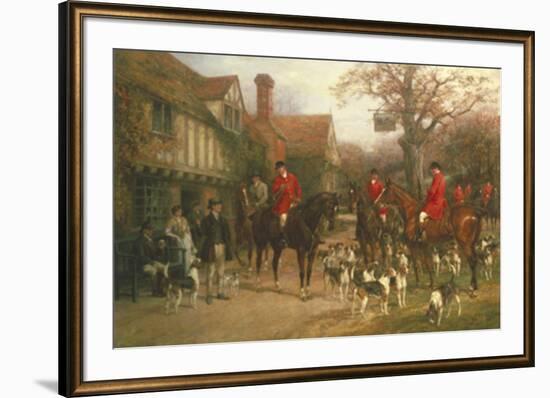 The Meet-Heywood Hardy-Framed Giclee Print