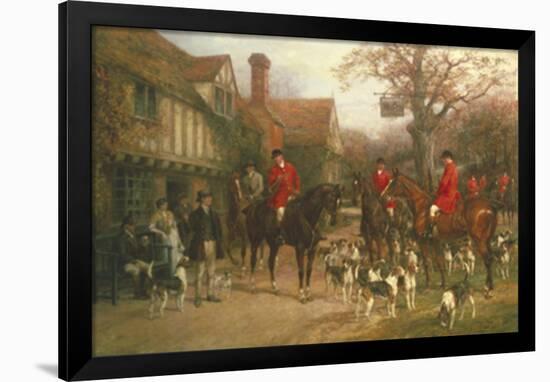 The Meet-Heywood Hardy-Framed Giclee Print