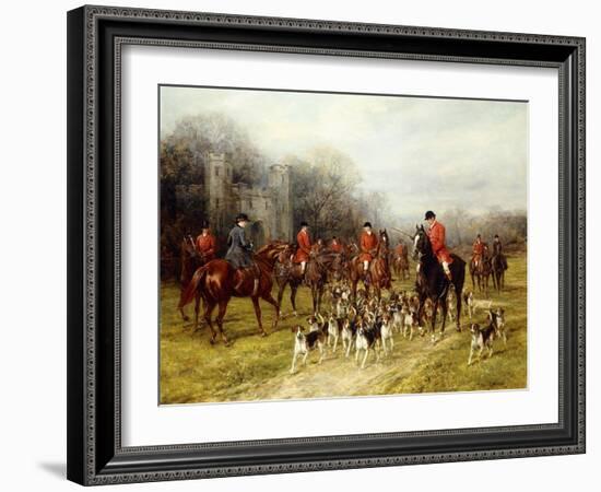 The Meet-Heywood Hardy-Framed Premium Giclee Print