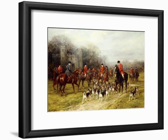 The Meet-Heywood Hardy-Framed Giclee Print