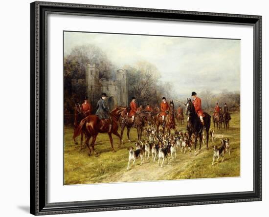 The Meet-Heywood Hardy-Framed Giclee Print